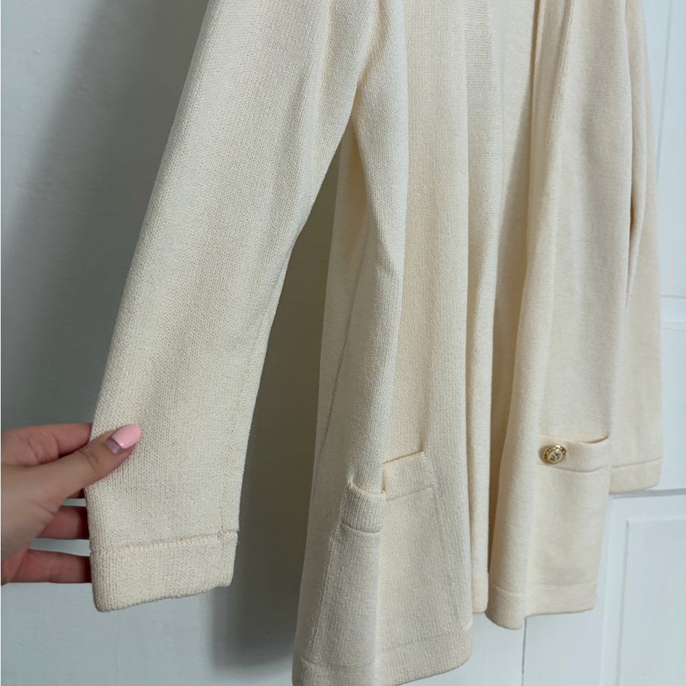 St. John Cream Cardigan S - Picture 6 of 8